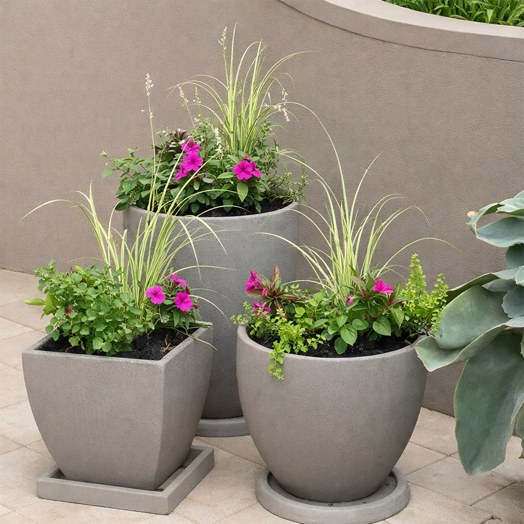 How to Keep Your Concrete Pots Looking Fresh in Any Weather