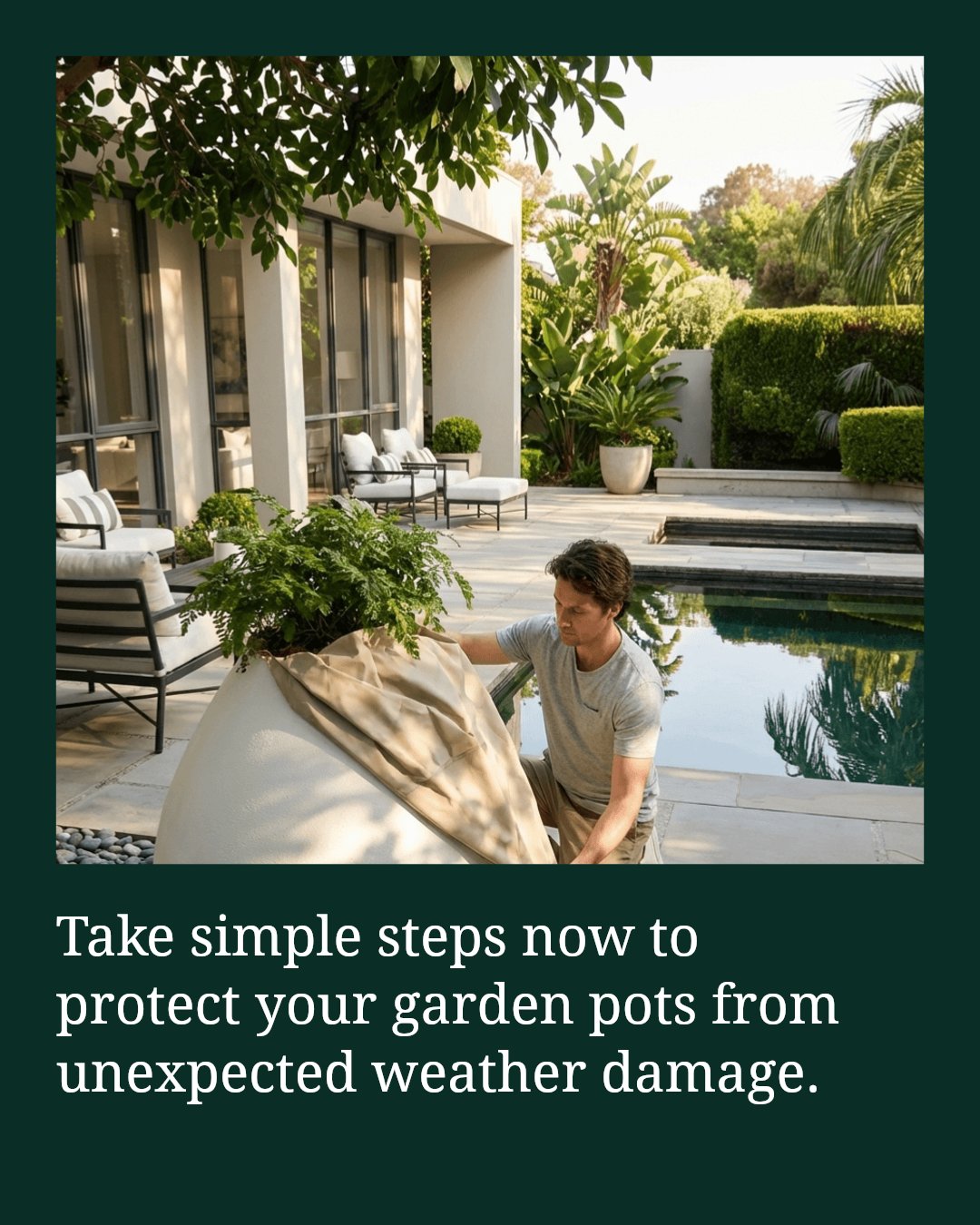 How to Protect Your Garden Pots from Unexpected Weather