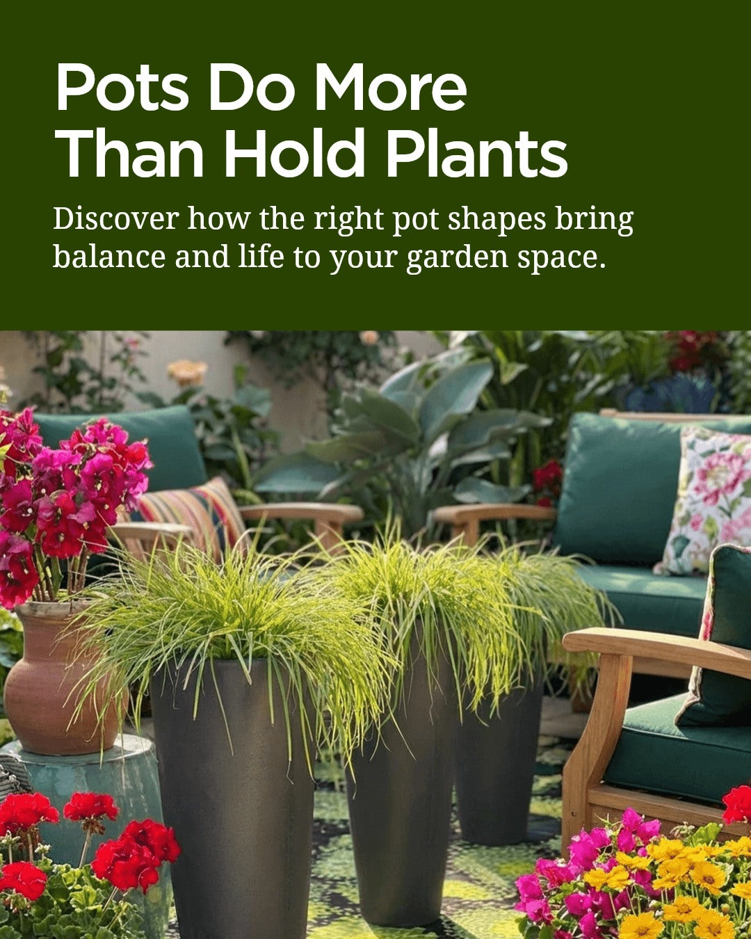 From Plain to Perfect: How the Right Pot Shapes Transform Your Garden