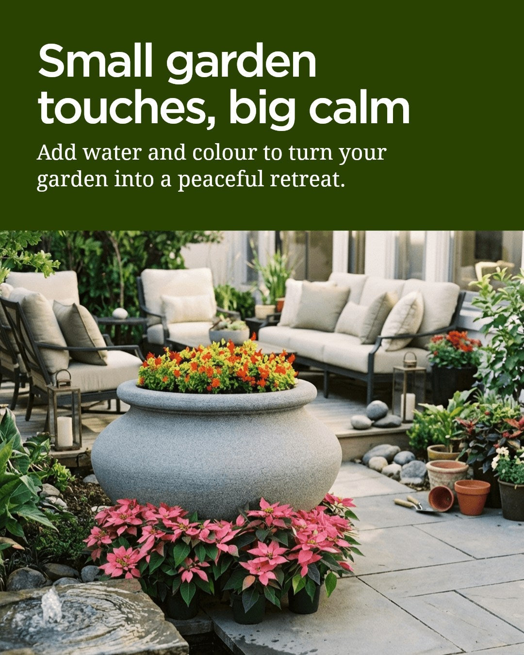 Create a Relaxing Garden Space: Simple Touches That Make a Big Impact