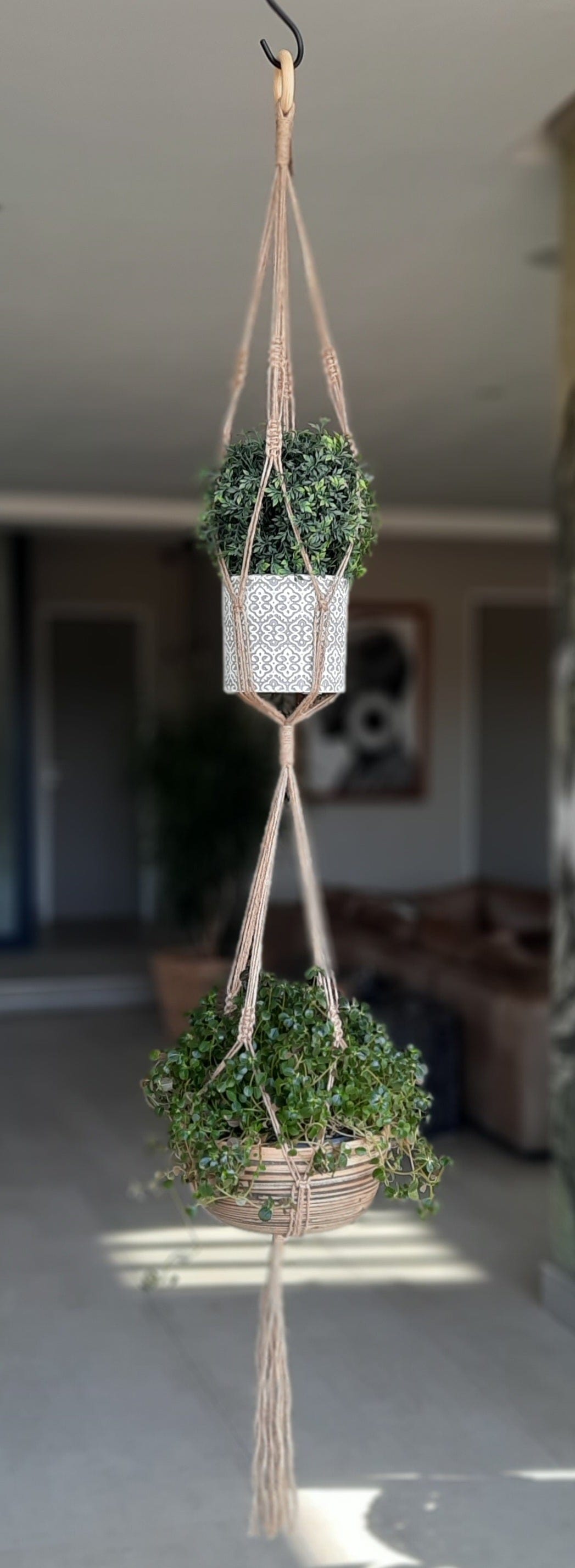 Double Tier Macrame Goji Macrame Gauteng Macrame
