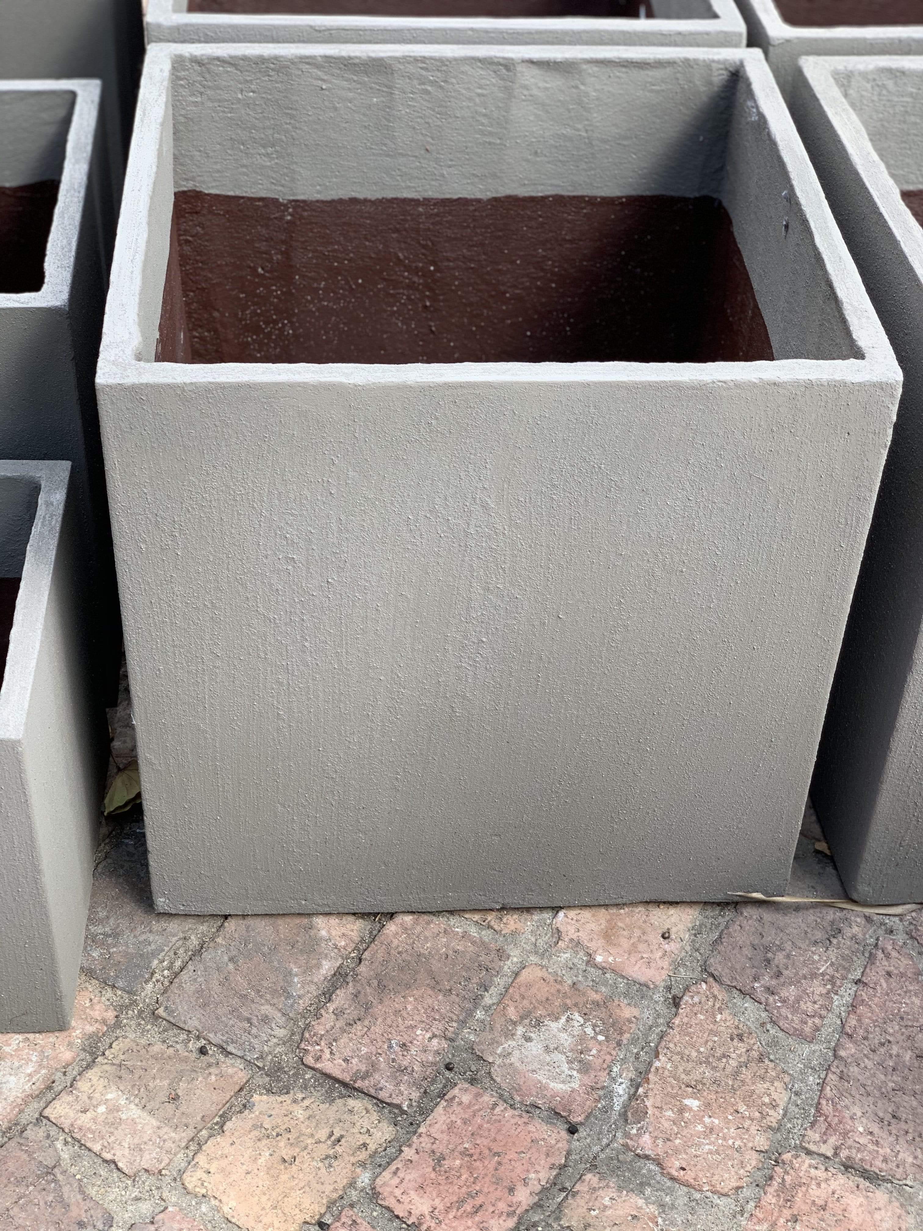 Cube Concrete Pot The Pot Shack Gauteng Concrete Pot