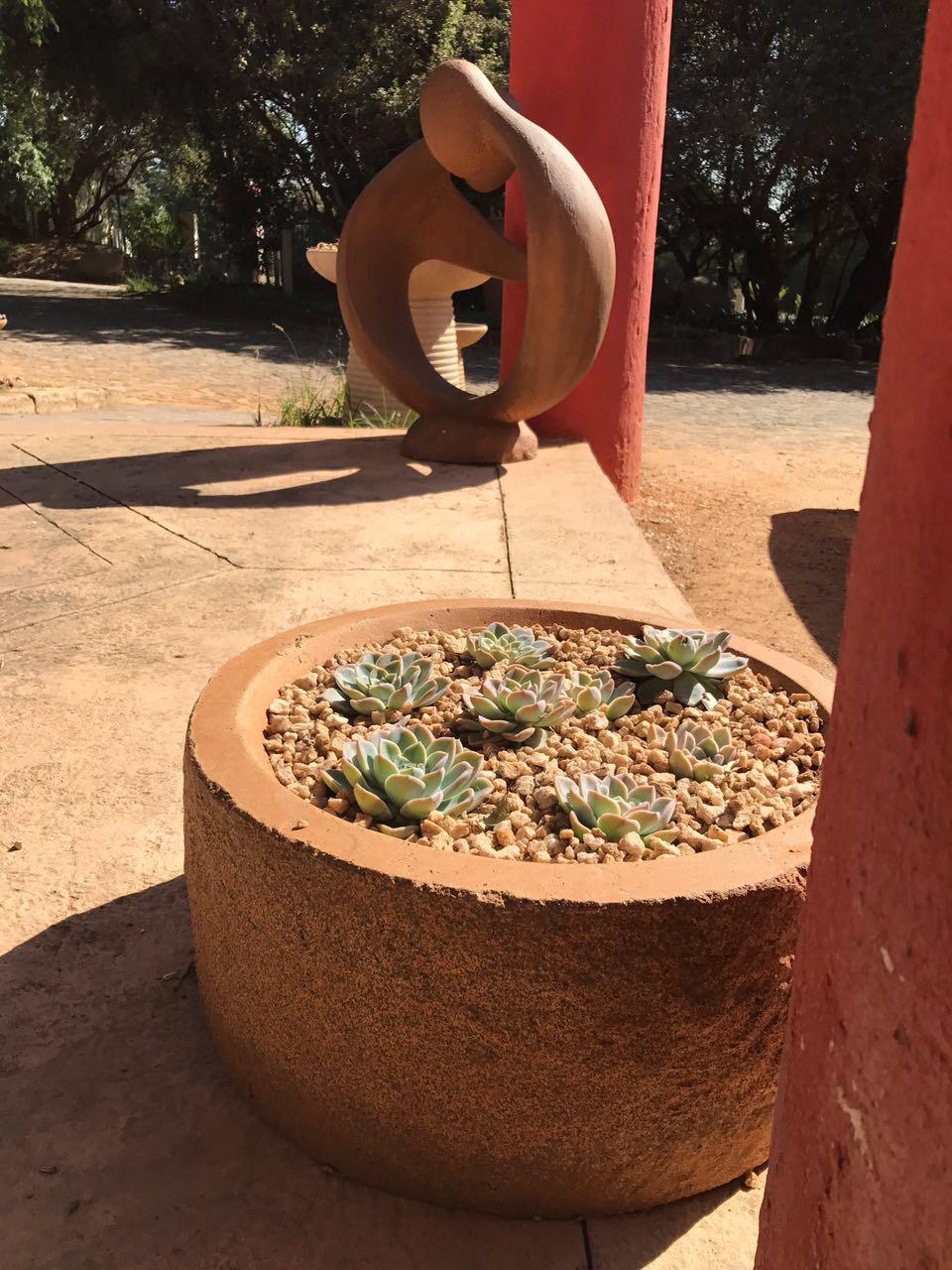 Millstone Concrete Pot/Pond The Pot Shack Gauteng Concrete Pot