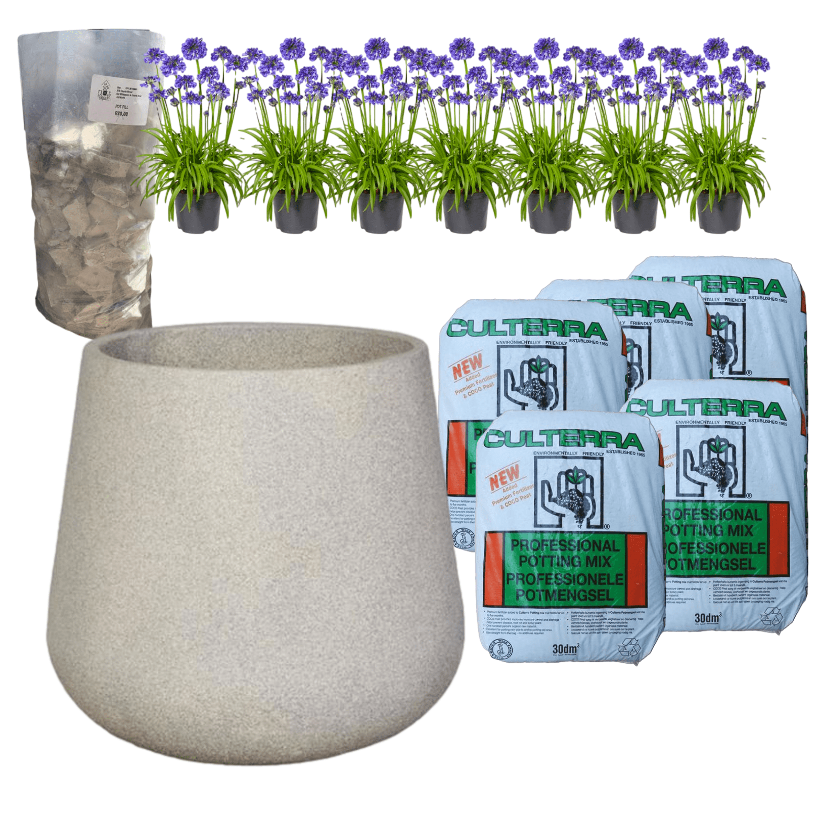 Planted Colorado | Sun The Pot Shack Gauteng Concrete Pot