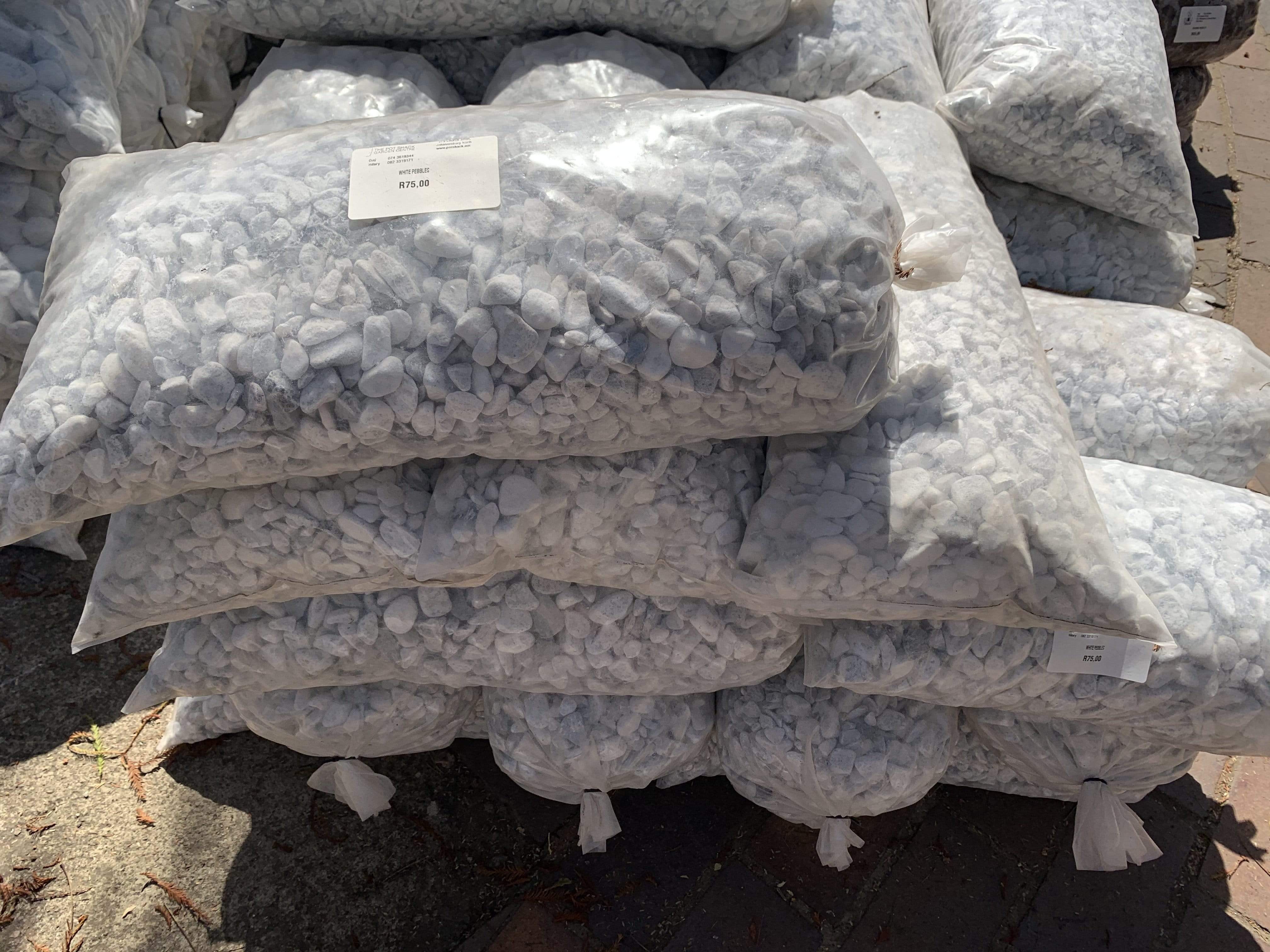 White Pebbles The Pot Shack Gauteng