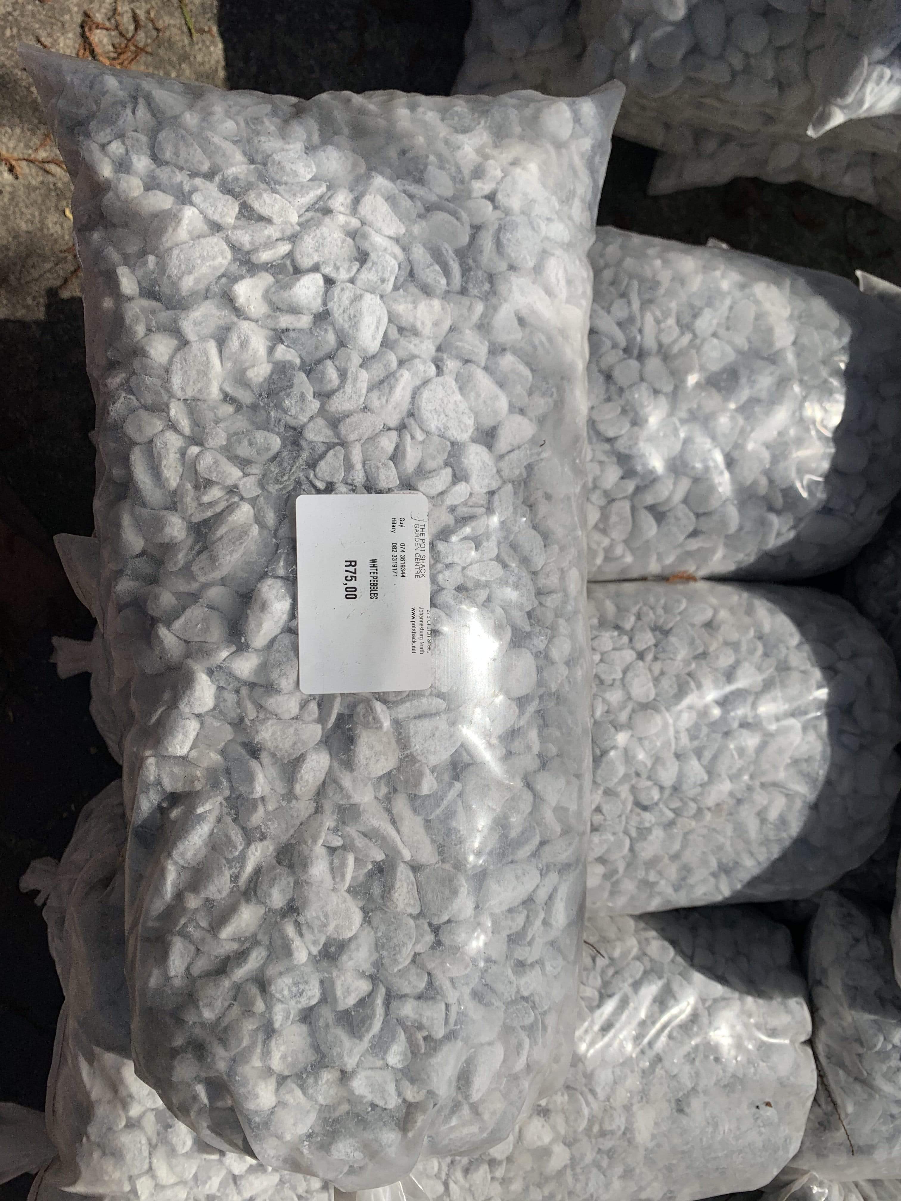 White Pebbles The Pot Shack Gauteng