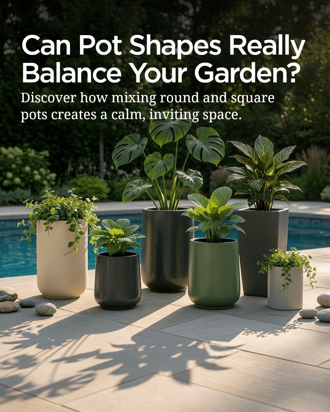 Create a Balanced Garden: How Pot Shapes Transform Your Space