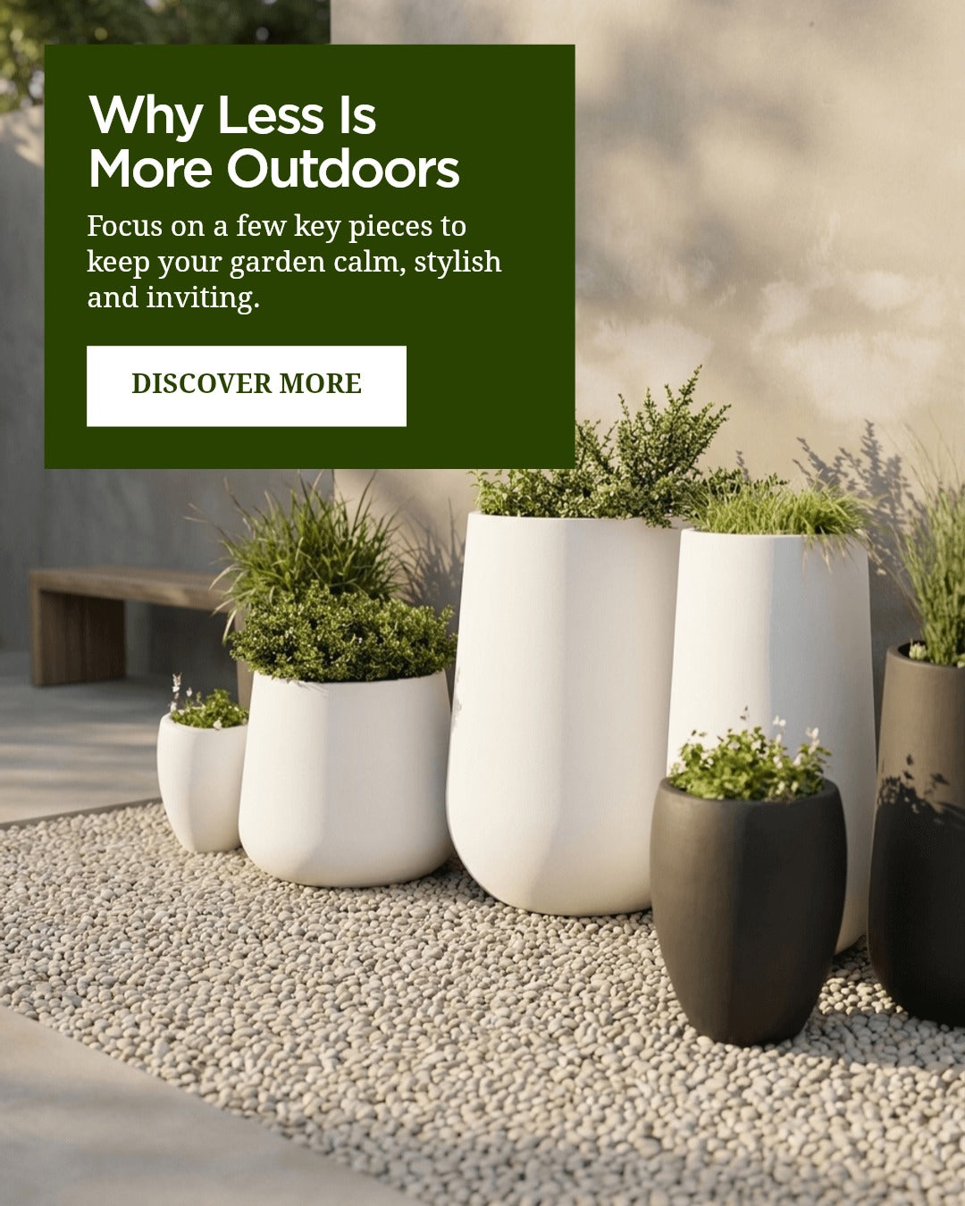 Less Is More: How to Create a Stylish, Simple Outdoor Space