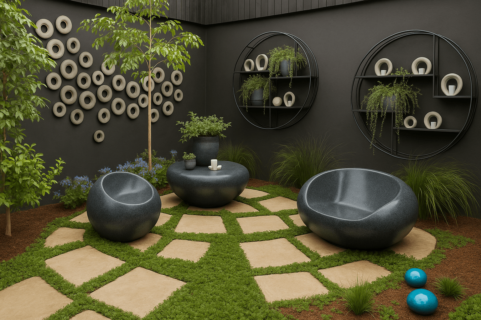 Ball Chair The Pot Shack Gauteng Concrete Pot